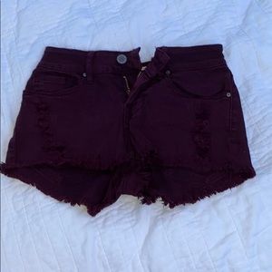 Jean shorts from Pacsun